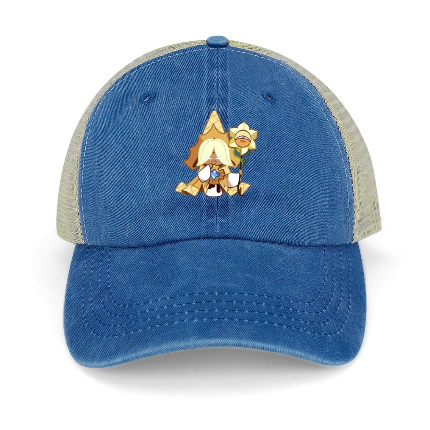 Pure Vanilla Cookie Cookie Run Kingdom Classic Cowboy Hat |-F-| Luxury Cap sun hat funny hat Man Women's