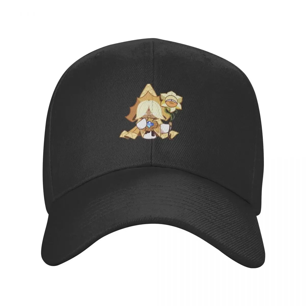 Pure Vanilla Cookie Cookie Run Kingdom Classic Baseball Cap Hip Hop cute Women Caps Men's