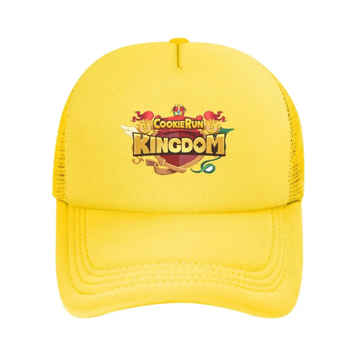 Cookie Run Kingdom Mesh Baseball Caps Snapback Fashion Baseball Hats Breathable Casual Casquette Outdoor Unisex
