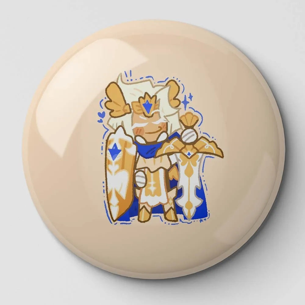 Madeleine Cookie Run Button Pin