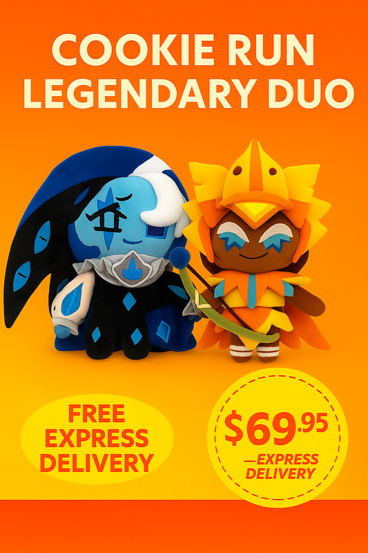 Cookie Run Legendary Duo (Shadow Milk, Golden Cheesecake)