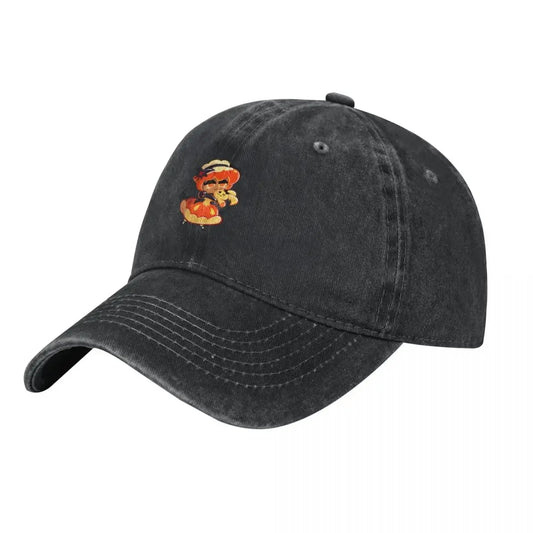 Pumpkin Pie Cookie - Cookie Run Kingdom Baseball Cap Hat Luxury Brand Luxury Cap Baseball For Men Women's