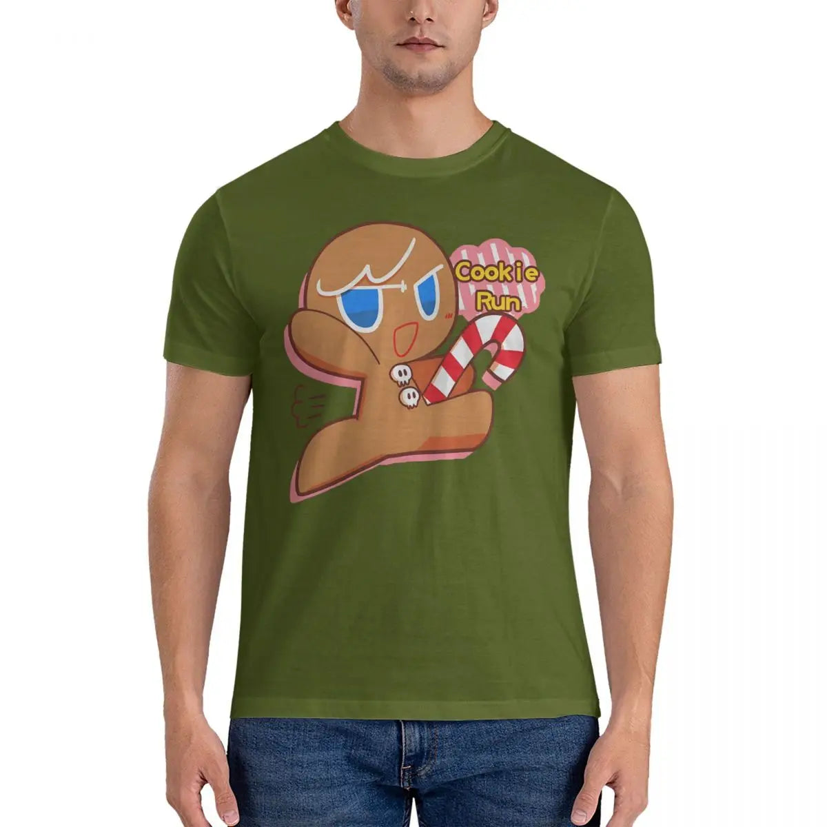 Men's Game T Shirt Cookie Run Kingdoms Cotton Tops Funny Short Sleeve O Neck Tee Shirt Birthday Gift T-Shirt