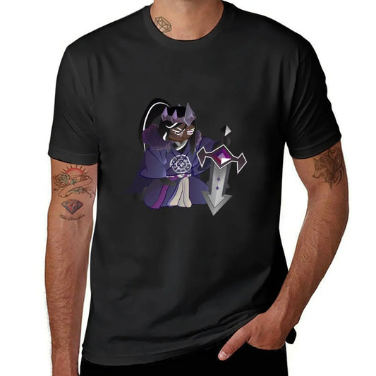 Cookie Run Kingdom Dark Cacao Cookie meditate T-Shirt cute tops for a boy plain kawaii clothes men workout shirt