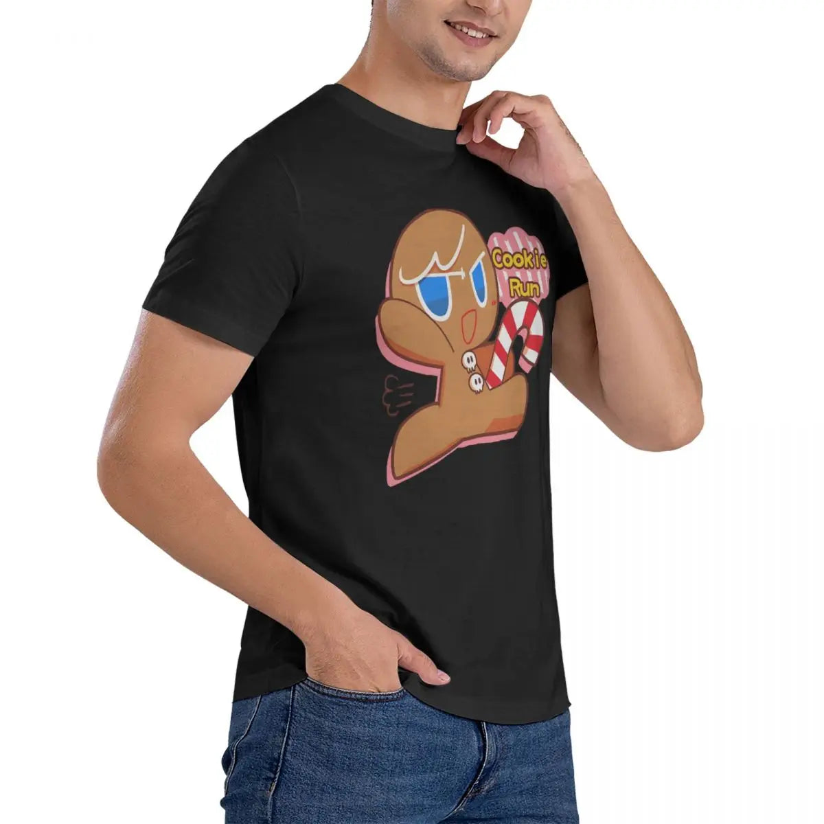 Men's Game T Shirt Cookie Run Kingdoms Cotton Tops Funny Short Sleeve O Neck Tee Shirt Birthday Gift T-Shirt