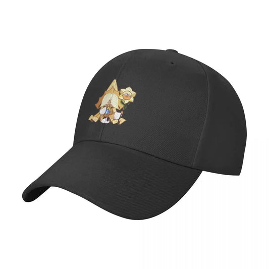 Pure Vanilla Cookie Cookie Run Kingdom Classic Baseball Cap Hip Hop cute Women Caps Men's