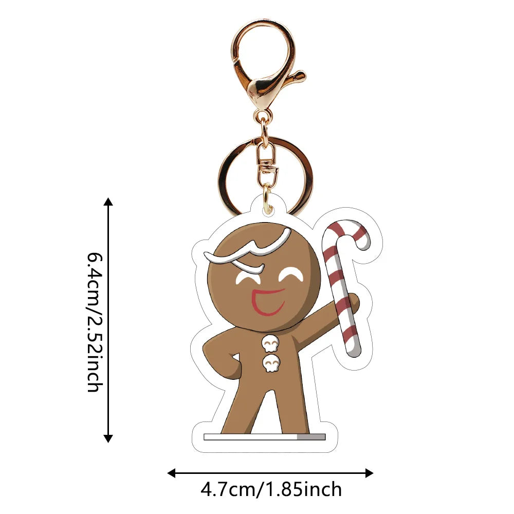 Gingerbrave Keychains Cookie Run