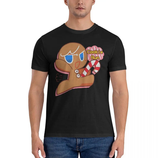 Men's Game T Shirt Cookie Run Kingdoms Cotton Tops Funny Short Sleeve O Neck Tee Shirt Birthday Gift T-Shirt