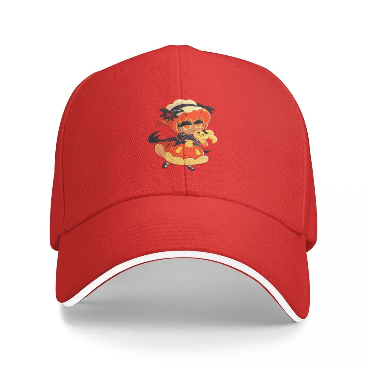 Pumpkin Pie Cookie - Cookie Run Kingdom Baseball Cap custom Hat Rave New Hat Gentleman Hat Men's Baseball Women's