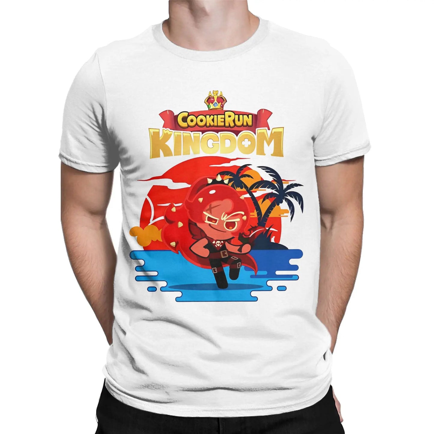 Men Women New Arrival Summer Cookie Chili pepper cookie run kingdom  Tee T Shirt Pure Cotton  T-shirts Clothing
