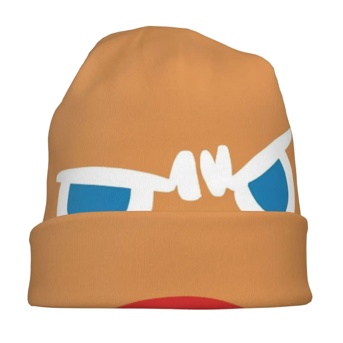 Gingerbrave Cursed Face Bonnet Hat Winter Outdoor Skullies Beanies Hats Cookie Run Kingdom Game for Men Women Warm Dual-use Caps