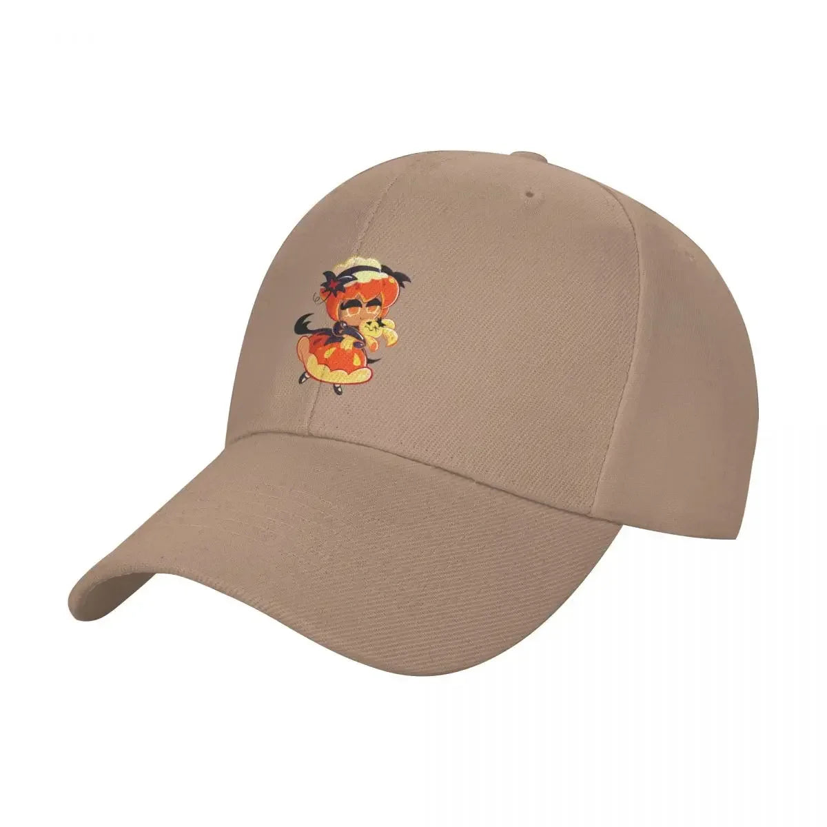Pumpkin Pie Cookie - Cookie Run Kingdom Baseball Cap Brand Man cap Visor Trucker Hats For Men Women's