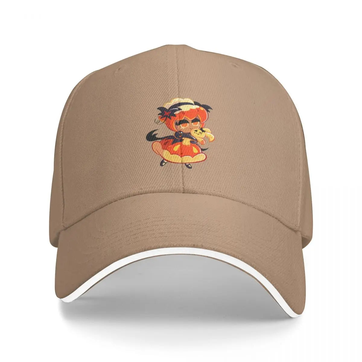 Pumpkin Pie Cookie - Cookie Run Kingdom Baseball Cap custom Hat Rave New Hat Gentleman Hat Men's Baseball Women's