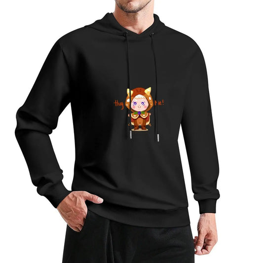 Pancake cookie - Cookie Run Kingdom Pullover Hoodie mens designer clothes korean style clothes big size hoodie