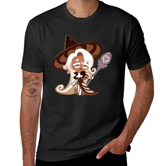 Latte Cookie (Cookie Run Kingdom) T-Shirt summer clothes vintage clothes oversized t shirts for men pack