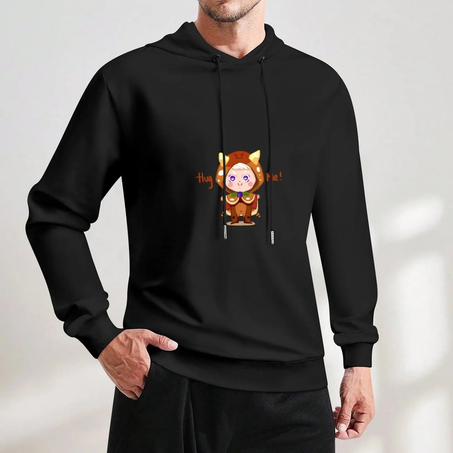 Pancake cookie - Cookie Run Kingdom Pullover Hoodie mens designer clothes korean style clothes big size hoodie