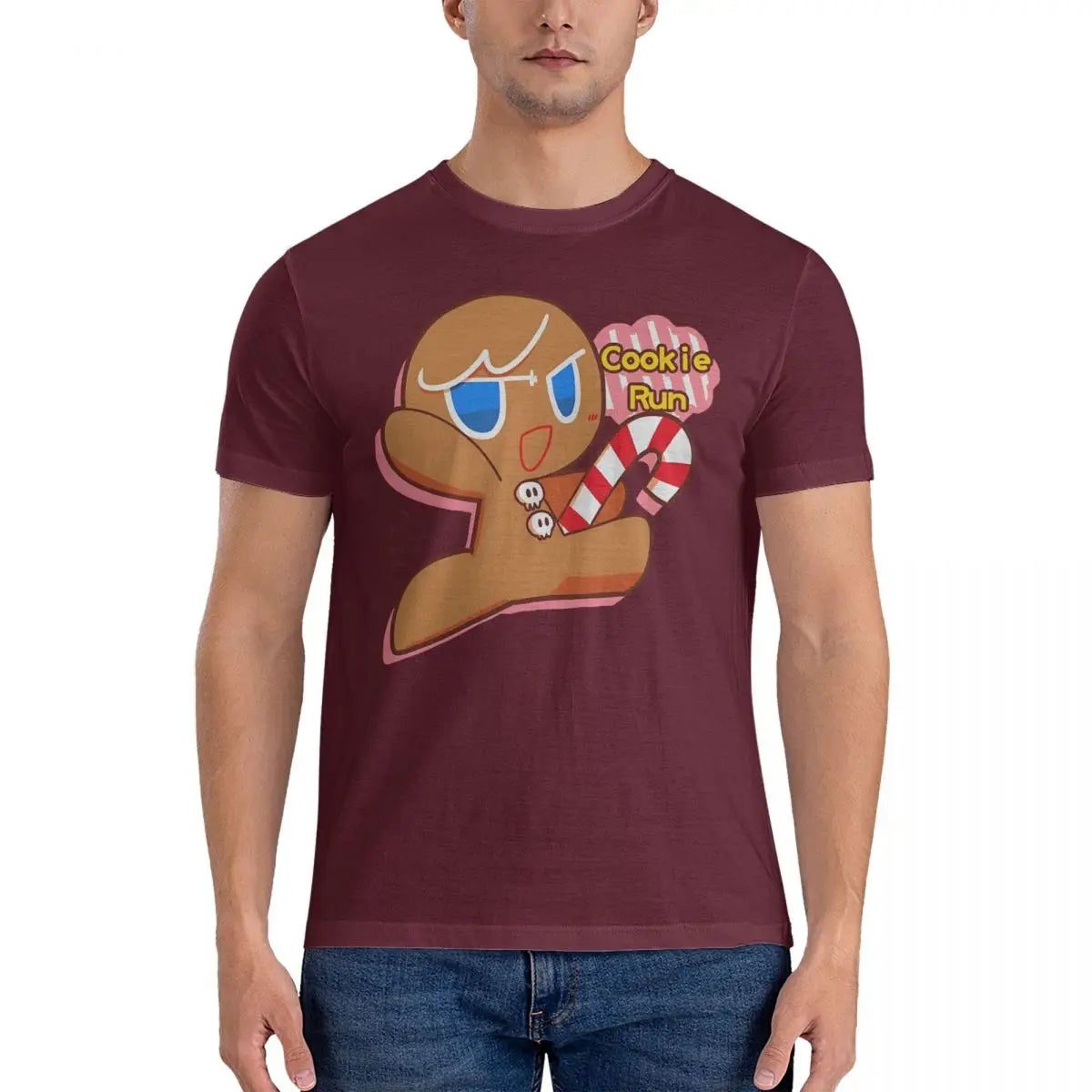 Men's Game T Shirt Cookie Run Kingdoms Cotton Tops Funny Short Sleeve O Neck Tee Shirt Birthday Gift T-Shirt