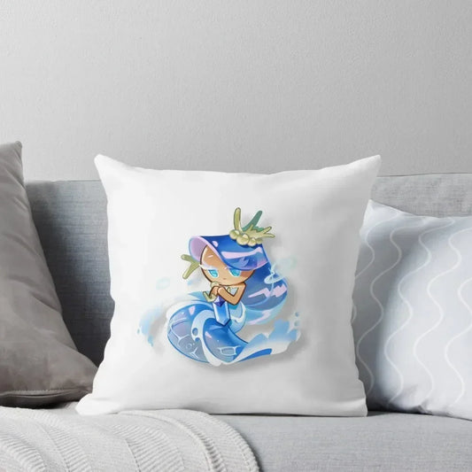 Cookie Run Sea Fairy Cookie Throw Pillow Cushion Cover Luxury Cushion Cover Set Throw Pillow Cushions Cover pillow