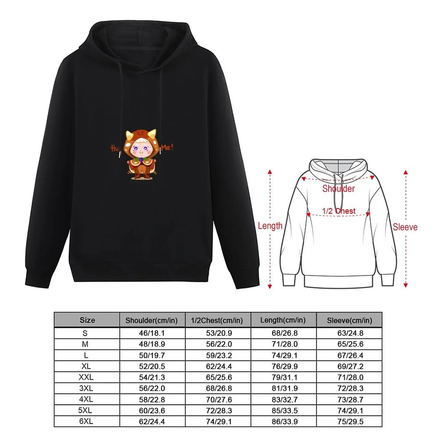 Pancake cookie - Cookie Run Kingdom Pullover Hoodie mens designer clothes korean style clothes big size hoodie