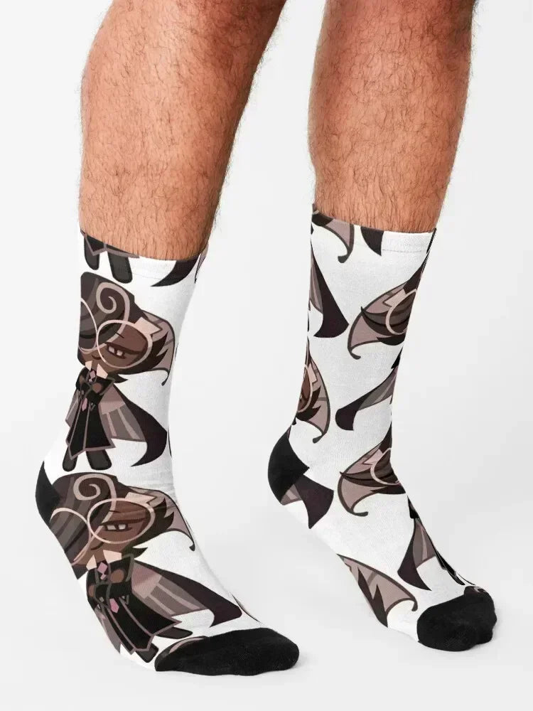 Espresso Cookie! Cookie Run Kingdom Socks man football hip hop tennis Girl'S Socks Men's