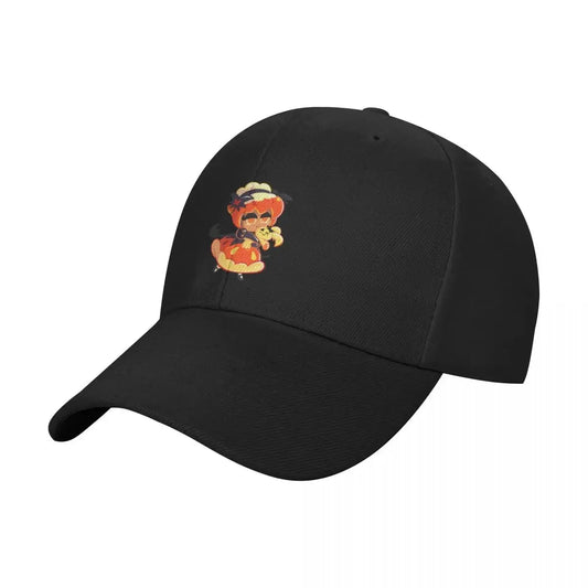 Pumpkin Pie Cookie - Cookie Run Kingdom Baseball Cap Brand Man cap Visor Trucker Hats For Men Women's