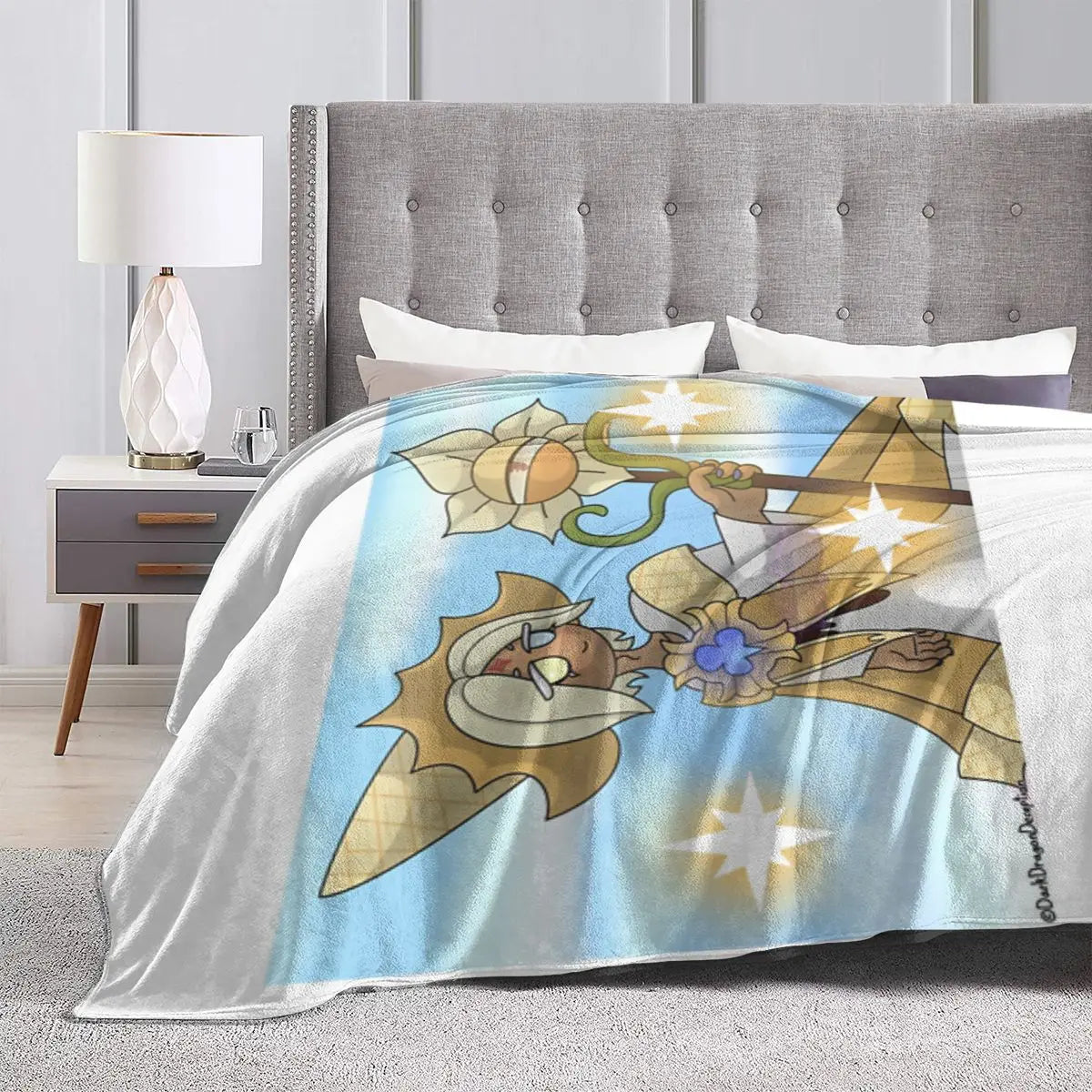 Pure Vanilla Cookie (Cookie Run Kingdom) An Ultra-Soft Micro Fleece Blanket