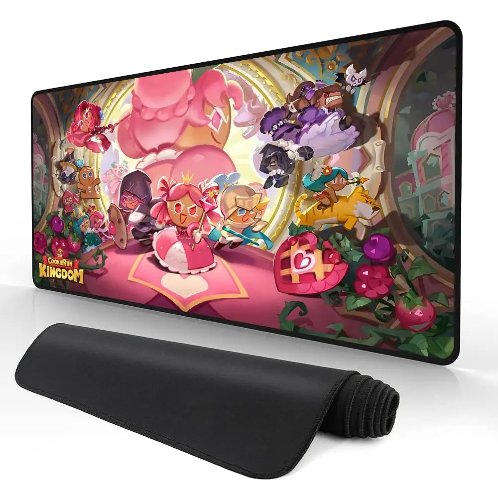 Gamers COOKIE RUN KINGDOMes Mouse Pad Game eSports CSGO mouse pad extra large thickened table mat boys and girls anti-slip mat