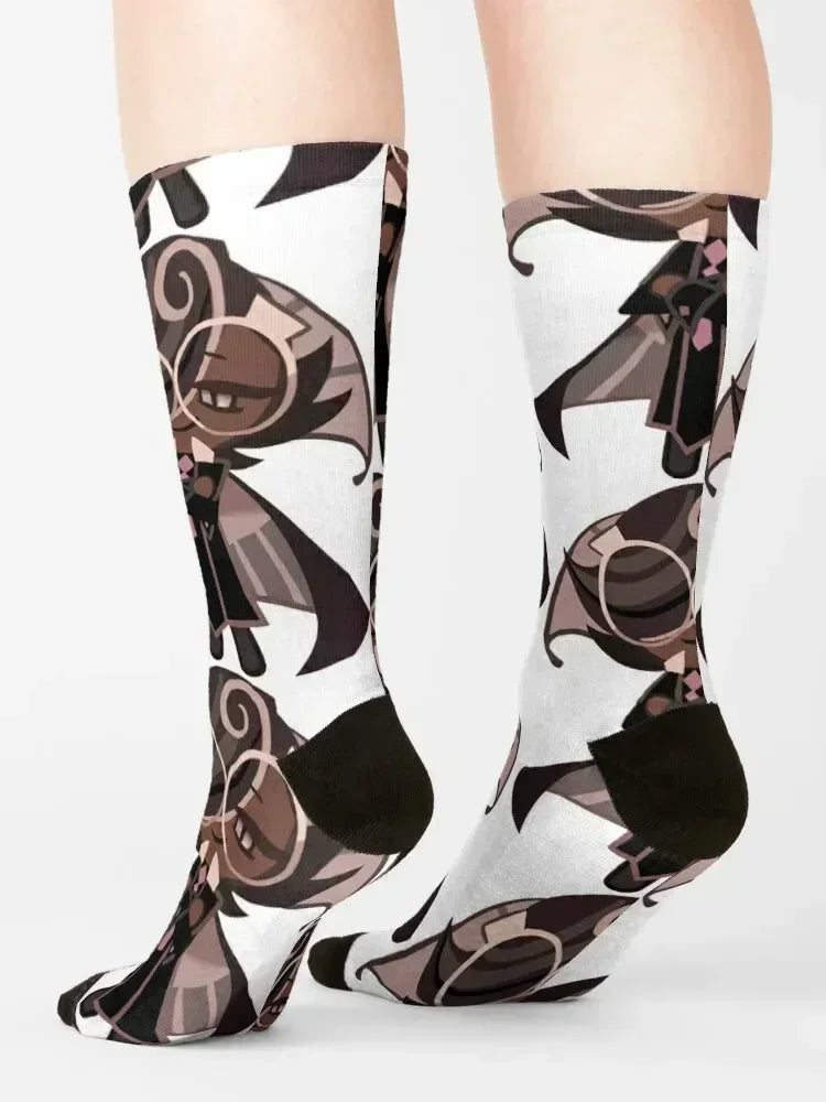 Espresso Cookie! Cookie Run Kingdom Socks man football hip hop tennis Girl'S Socks Men's