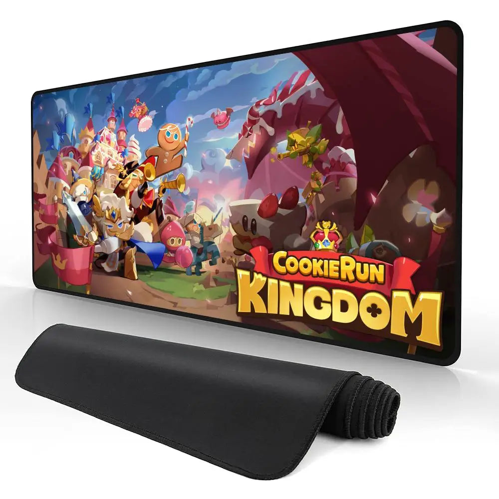 Gamers COOKIE RUN KINGDOMes Mouse Pad Game eSports CSGO mouse pad extra large thickened table mat boys and girls anti-slip mat